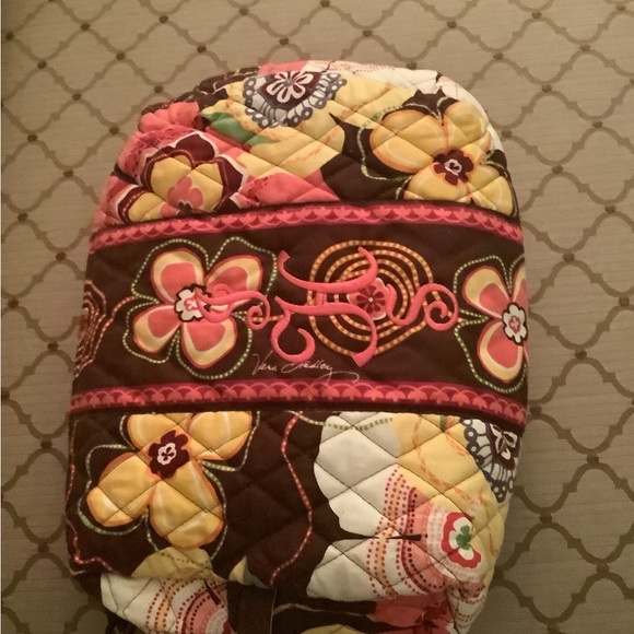 Vera Bradley makeup 💄 travel bag it’s Monogrammed but in excellent shape - Picture 2 of 6